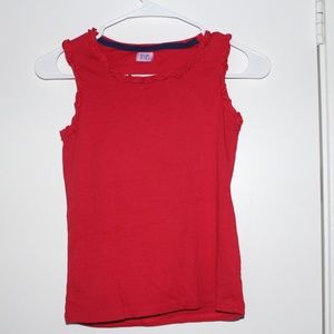 Red tank top